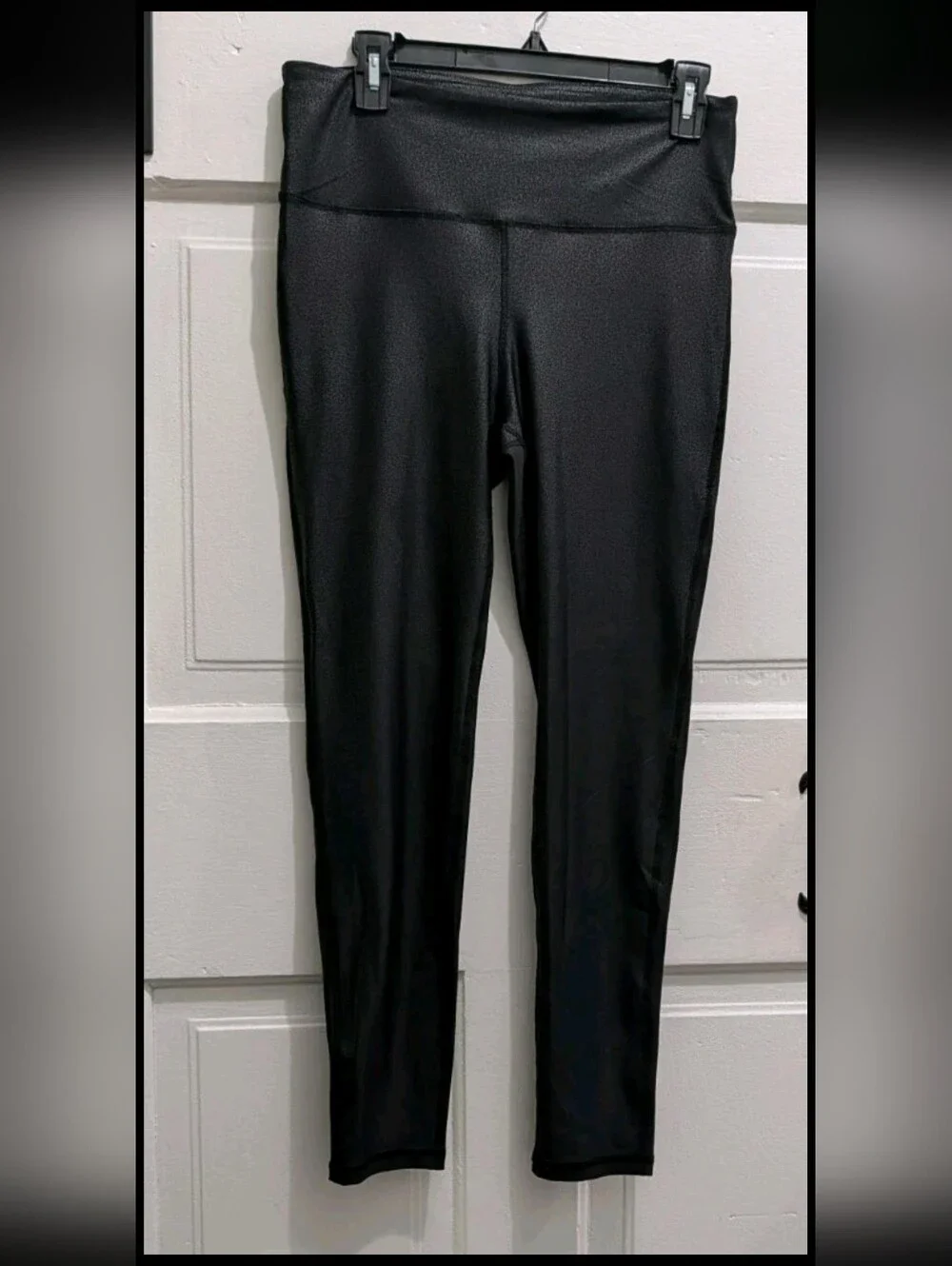 Mono B Black High-Waist Active Leggings